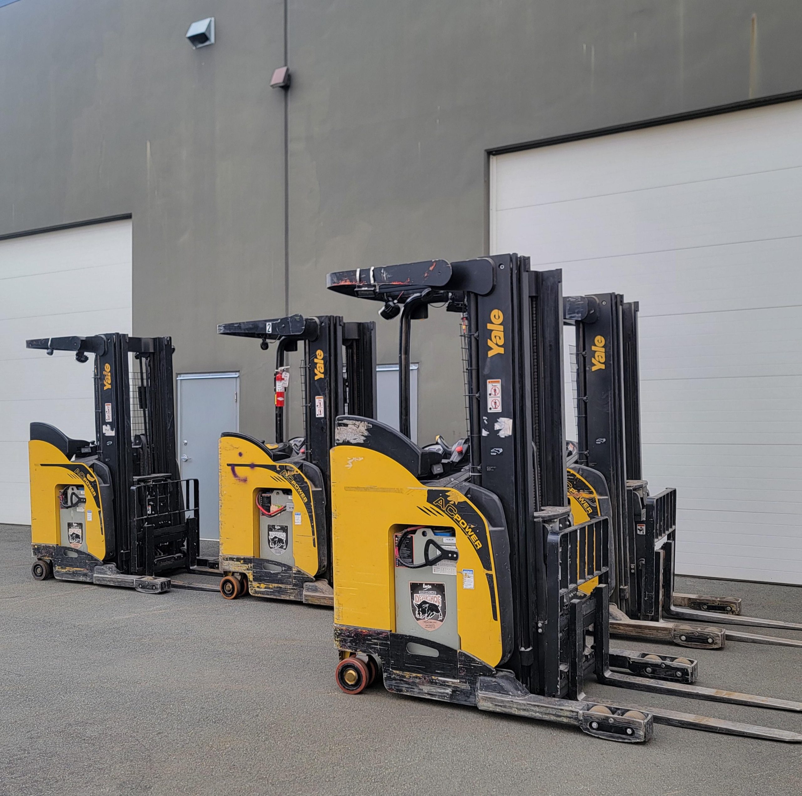YALE Reach Forklift NR045EB Unit #2519