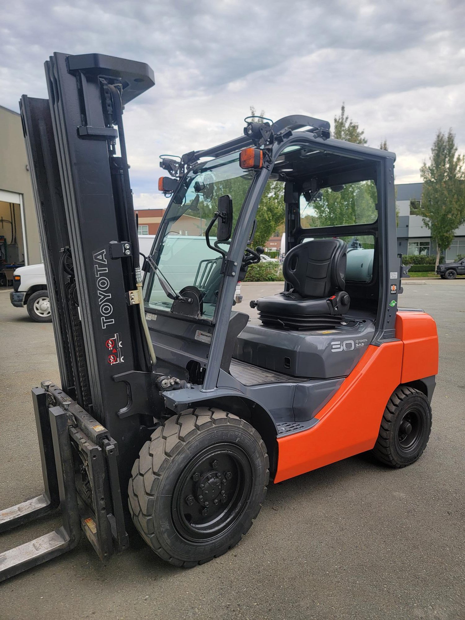 Toyota Forklift 8FGU30 Unit #2481