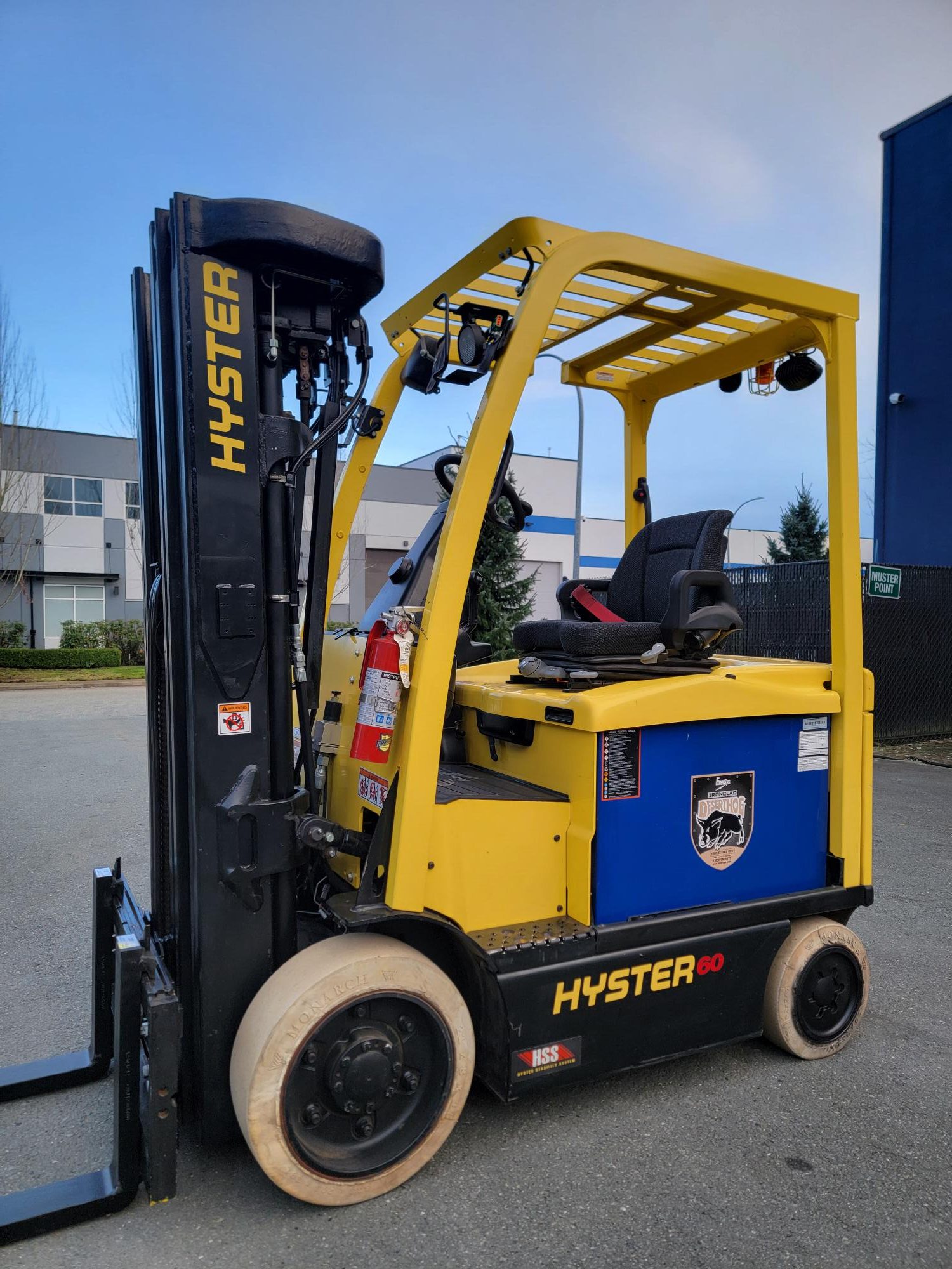 HYSTER Forklift H60XN Unit #2485