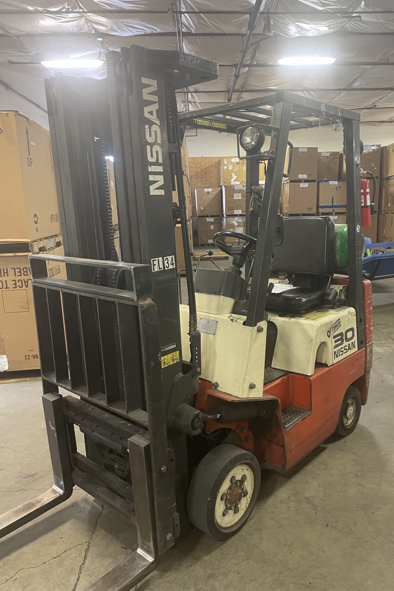 Nissan Forklift CPJ01A15PV Unit #2512