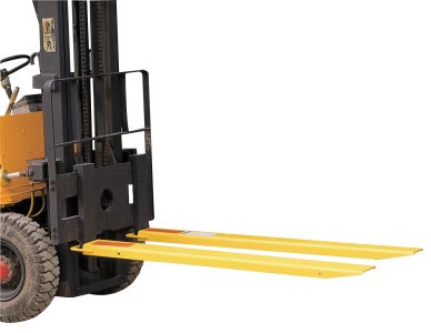 Example of forklift extensions, forklift attachments, boom extensions, boom attachments available in british columbia, canada.